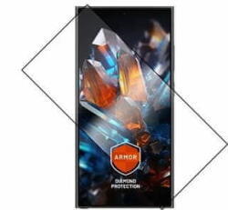 FIXED Armor prémium edzett védőüveg telepítő kerettel Samsung Galaxy S24 Ultra számára FIXGA-1258-BK, fekete (FIXGA-1258-BK)