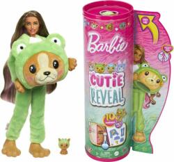 Mattel Barbie Cutie fedd fel jelmezben - egy kutya zöld flip-flop jelmezben (25HRK24)