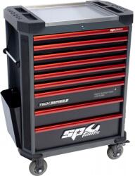 SP Tools Szerszámos kocsi 9 fiókos TECH SERIES - PIROS - SP Tools (SP42265DRE)