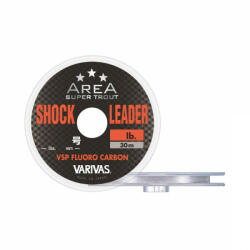 VARIVAS SUPER TROUT AREA VSP FLUOROCARBON SHOCKLEADER 30m 0.165mm 5lb (V128102) - koi-farm