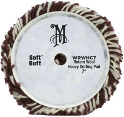 Meguiar's Rotary Wool Heavy Cutting Pad extra vágó gyapjú polírozó korong 175mm (WRWHC7)