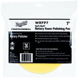 Meguiar's Soft Buff Rotary Foam Polishing Disc 7" közepes polírozó korong (WRFP7)