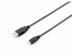 Htc Equipement Cablu USB la micro USB Equip 128523 Negru 1, 8 m