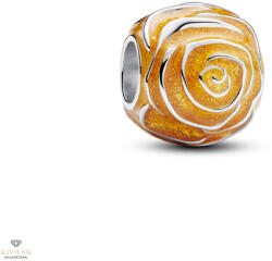 Pandora virágzó sárga rózsa charm - 793212C02