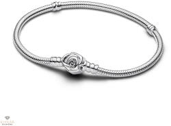 Pandora virágzó rózsa kígyólánc karkötő 21 cm - 593211C00-21