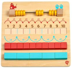 LUCY&LEO - 251 Primul meu joc de matematică - Set de jocuri din lemn (4897059892528)
