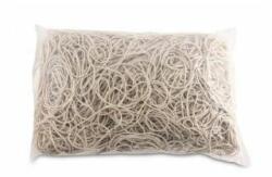 OFFICE products Benzi de cauciuc pentru birou, 50 mm, 1 kg, albe