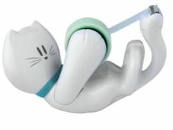 3M Dispenser de bandă adezivă Scotch Kitty + 1 pachet Scotch Magic, 19 mm × 8, 89 m, 1 rolă