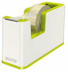 Leitz Dispenser de bandă adezivă Leitz WOW alb/verde metalizat