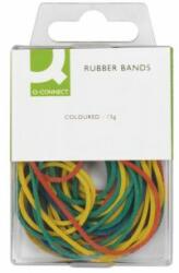 Q-CONNECT Benzi de cauciuc, diverse culori și dimensiuni, 15g