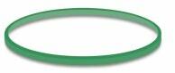 WIMEX Bandă de cauciuc, verde deschis, 1mm, Ø4cm [50 g]