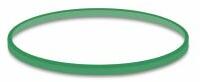 WIMEX Bandă de cauciuc, verde deschis, 1mm, Ø5cm [1 kg]