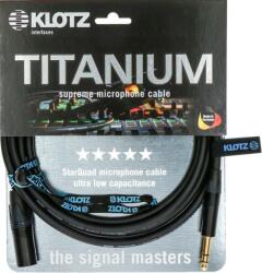 KLOTZ TITANIUM StarQuad cablu audio analogic Neutrik XLR dome - Jack simetric - 7, 5m (TI-MMS0750)