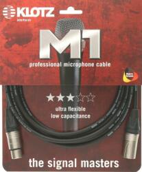 KLOTZ M1 cablu de microfon profesional XLR 3p mum/dad conectori Neutrik - 10m (M1FM1NN1000)