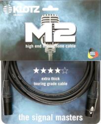KLOTZ Cablu de microfon Klotz M2 high-end cu manta exterioară groasă și Neutrik XLR - 7, 5m (M2FM1-0750)
