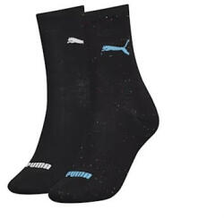 PUMA women sock 2p 35-38 | Unisex | Zokni | Fekete | 907957-15
