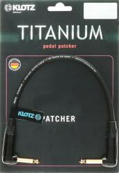 KLOTZ Cablu patch suprem Klotz TITANIUM cu conectori pentru țevi - 0, 3m (TI-RR030)