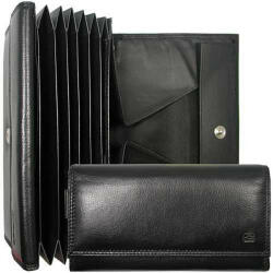 Choice uniszex fekete bőr brifkó, pénztárca 17, 7 × 10 cm (853470-002)