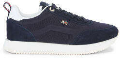 Tommy Hilfiger Sneakers Tommy Hilfiger Flag Knit Runner FW0FW07916 Bleumarin