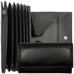 Choice fekete bőr brifkó, pénztárca 18, 3 × 10, 5 cm (853540-002)