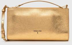 Patrizia Pepe bőr táska sárga, 2B0072 L061 - arany Univerzális méret