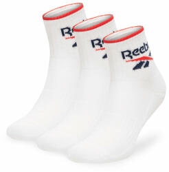 Reebok 3 pár uniszex hosszú szárú zokni Reebok R0362-SS24 (3-pack) Fehér 43_45 Férfi