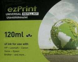 Utángyártott Univerzális színes töltőkészlet HP, Canon, Xerox, Lexmark, Brother patronokhoz, 3x40ml tintával