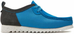 Clarks Pantofi Clarks Wallabeeftrelo 26176229 Blue Combi Bărbați