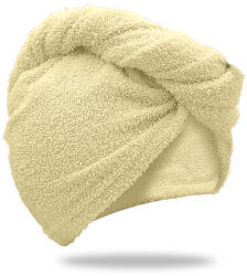  Prosop turban bej cu uscare rapida, 100% bumbac Prosop
