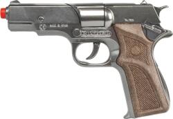 GONHER Pistol Politie Astra, Culoare Otel, 8 Capse (GH3125/0) - pandytoys