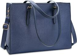 Dollcini Elegáns Női Laptoptáska - 15.6-os, Vízálló Műbőr - Kék (424266)