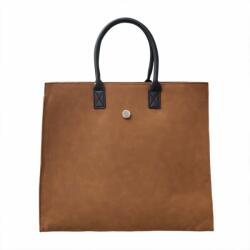 Dollcini Elegáns Női Laptoptáska - Professzionális PU Bőr Táska Laptophoz, Munkához és Utazáshoz, Barna - Barna (434121)