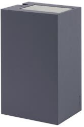 Norlys Lillehammer szürke LED kültéri fali lámpa (NO-5030GR) LED 1 izzós IP65 (NO-5030GR)