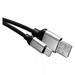 EMOS Töltő- és adatkábel USB-A 2.0 / USB-C 2.0, 1 m, fekete (SM7025BL) - conlight