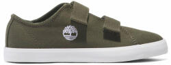 Timberland Teniszcipő Timberland Newport Bay Low Hook & Loop Sneaker TB0A66U9EZ91 Dark Green Canvas 35