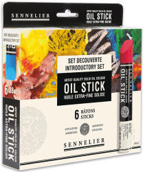 Sennelier Oil Stick olajfesték rúd készlet - 6x38 ml, introductory set