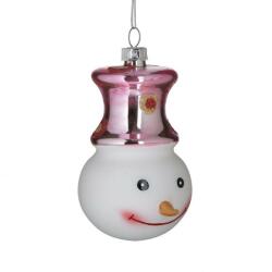 INART Set 4 globuri din sticla Snowman 10 cm (2-70-849-0017)