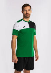 Joma Crew V Short Sleeve T-shirt Green Black White 2xl