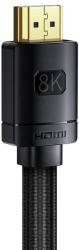 Baseus High Definition HDMI kábel 0, 5m, 8K (fekete) - bluedigital