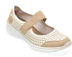 RIEKER Pantofi casual RIEKER bej, L32B5, din piele ecologica 38