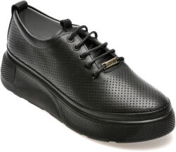 Gryxx Pantofi casual GRYXX negri, 381786, din piele naturala 39