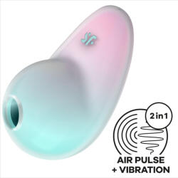 Satisfyer Vibrator Stimulator Clitoris Satisfyer Pixie Dust Blue Air Pluse Stimulator Vibrator