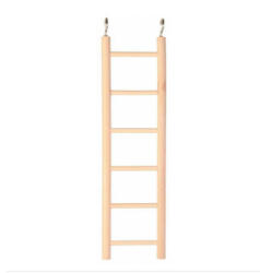 TRIXIE Wooden Ladder - falétra (6 fokos) díszmadarak részére (28cm)