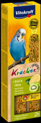 Vitakraft Kracker Dupla Rúd (citrus, kiwi) - kiegészítő eleség Hullámos papagáj részére (60g)