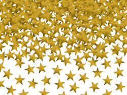 PartyDeco Stele de confetti, auriu, 10mm, 30g (KONS6)