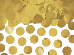 PartyDeco Cercuri de confetti, auriu, 15g (KONS45-019)