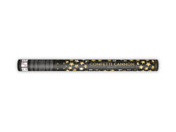 PartyDeco Tun de confetti cu stele, auriu, 60cm (TUKST60-019)