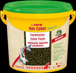 Sera Koi Color Nature Medium - granulátum táplálék tavihalak részére (3, 8liter/1, 3kg)