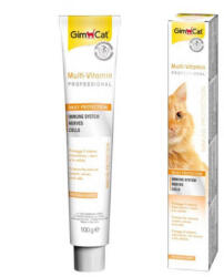 Gimpet GimCat Multi-Vitamin pasta - Kiegészítő eleség (vitamin) paszta macskák részére (100g)
