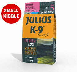 Julius-K9 Julius K-9 10kg Utility Dog Hypoallergenic Lamb, herbals Adult (bárány, gyógynövény) száraztáp - Felnőtt kutyák részére